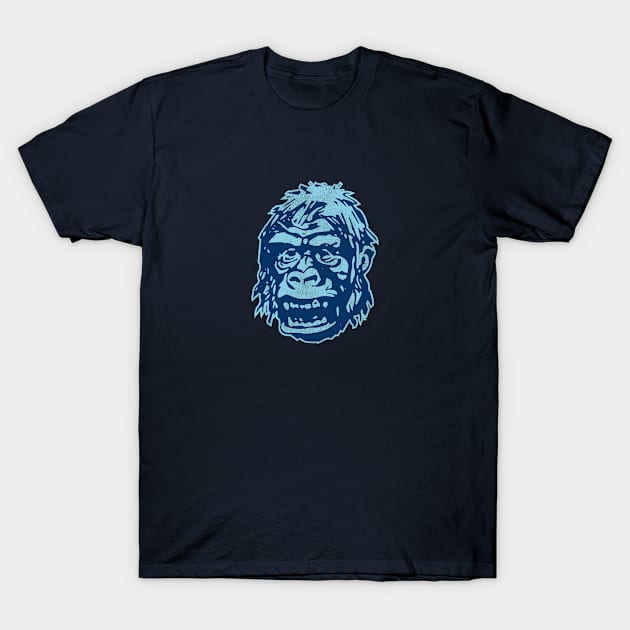 Gorilla Head T-Shirt by KevShults